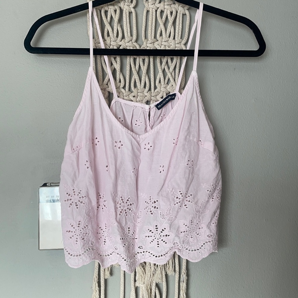 Brandy Melville Lace Crop Top